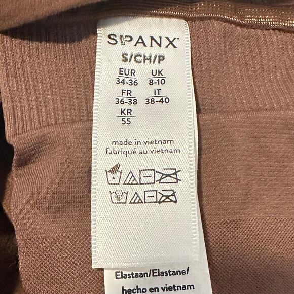 NWT SPANX Bra-llelujah Bralette Chestnut Brown Small - Picture 8 of 9